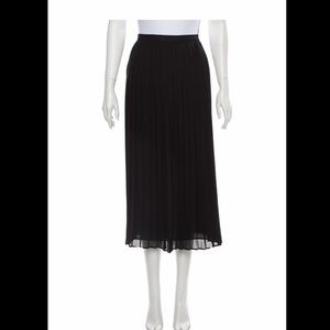 MaxMara Pleated Midi Skirt